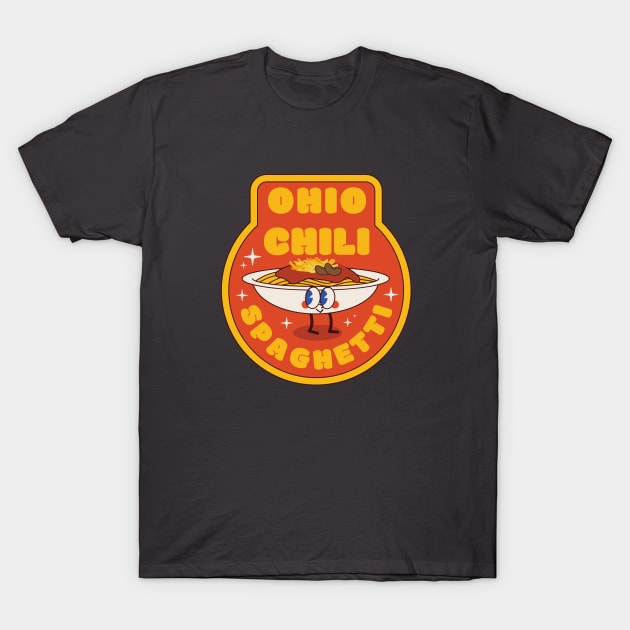 Ohio Chili Spaghetti T-Shirt by Summyjaye